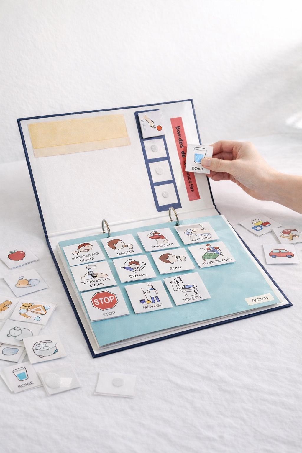 Pecs-type Visual Communication Binder - Autism - Etsy Canada