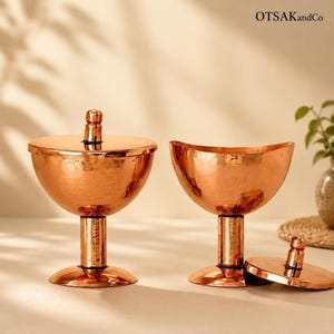 Spa Gift Set, Pure Copper Eye Wash Cups | Ayurvedic Netra Shudhi