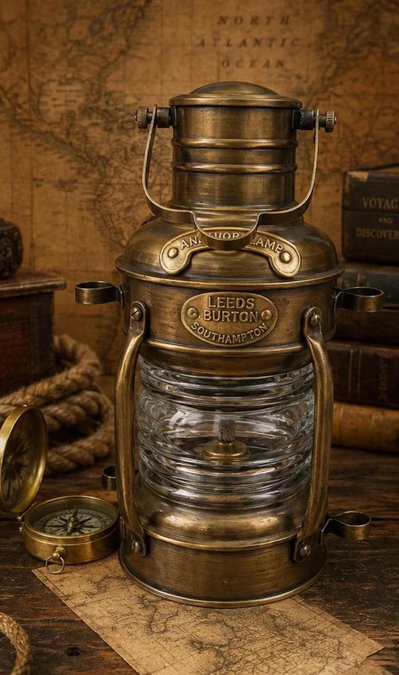 Antique Anchor Lantern - Etsy