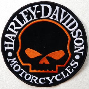 Stor HARLEY DAVIDSON DÖDJES-lapp
