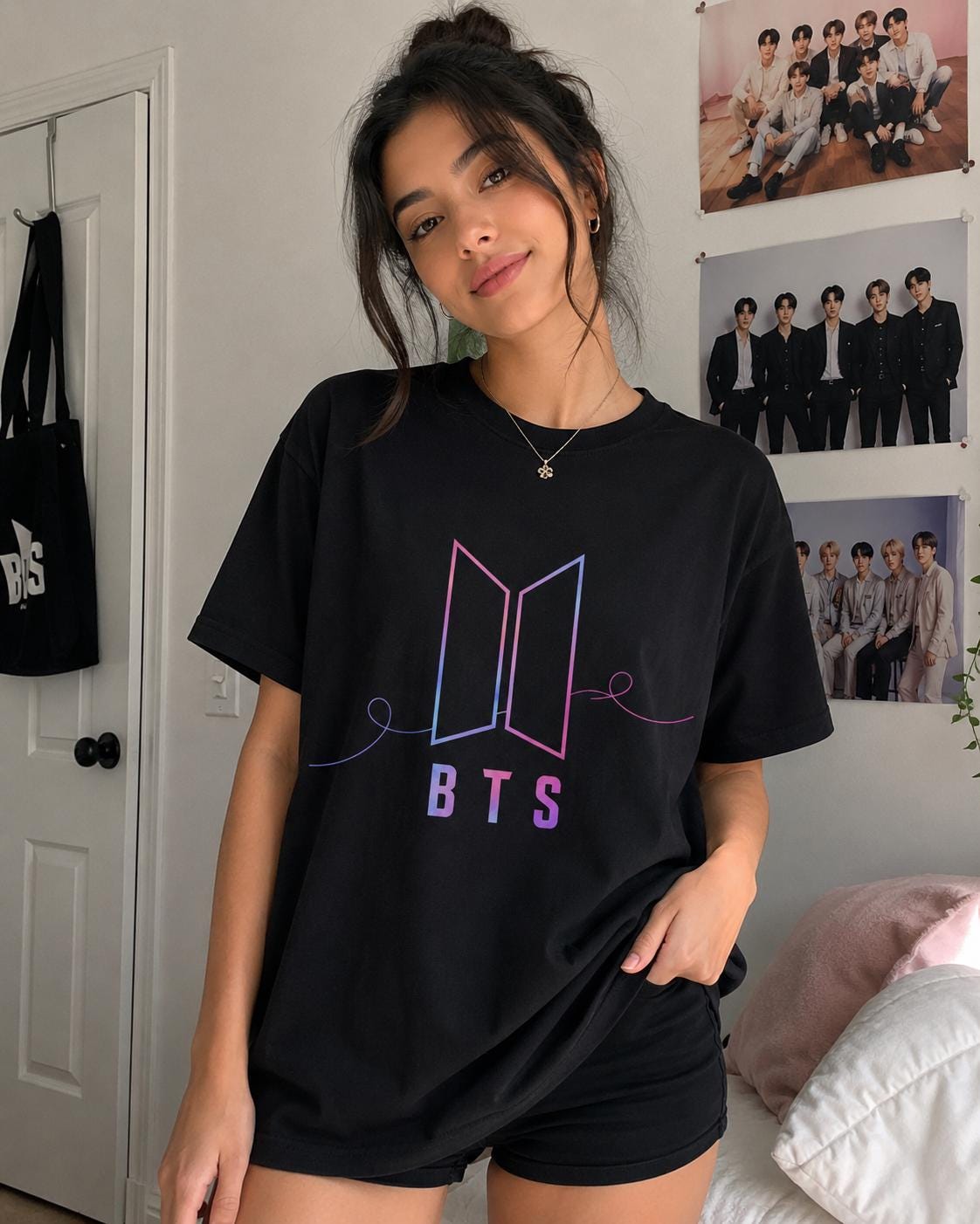 Bts Logo Shirt - Etsy Singapore
