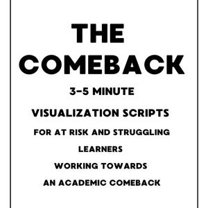 Mindfulness & Visualization 15 Scripts for Teens | SEL Activities with Reflection + Visuals | Middle School/High School PDF Download