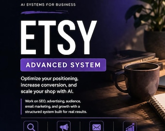 Etsy Advanced AI Prompts — SEO, Ads, Audience Growth & Shop Scaling System