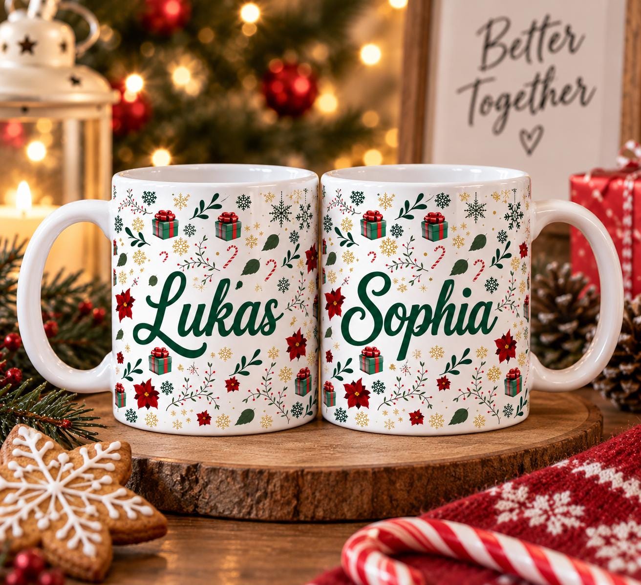 Weihnachtstassen set