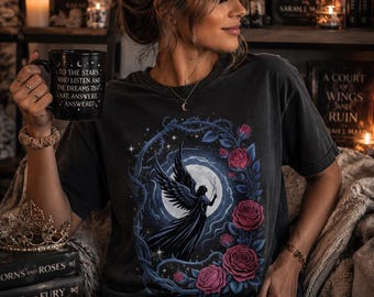 Comfort Colors®,Acotar Shirt,A Court Of Thorns and RosesShirt,Throne of glass,Saraj J Maas Shirt,Fourth Wing Merch,Throne Of Glass Art,Book