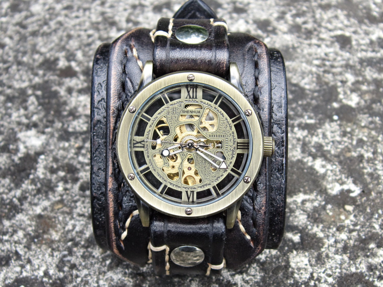 Steampunk Skeleton Wrist Watch | Steampunk Styler