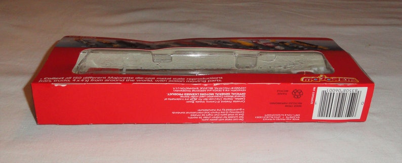 Majorette Super Movers 600 Series HO Scale Die Cast Metal District 2 FIRE Dept TRUCK Unopened