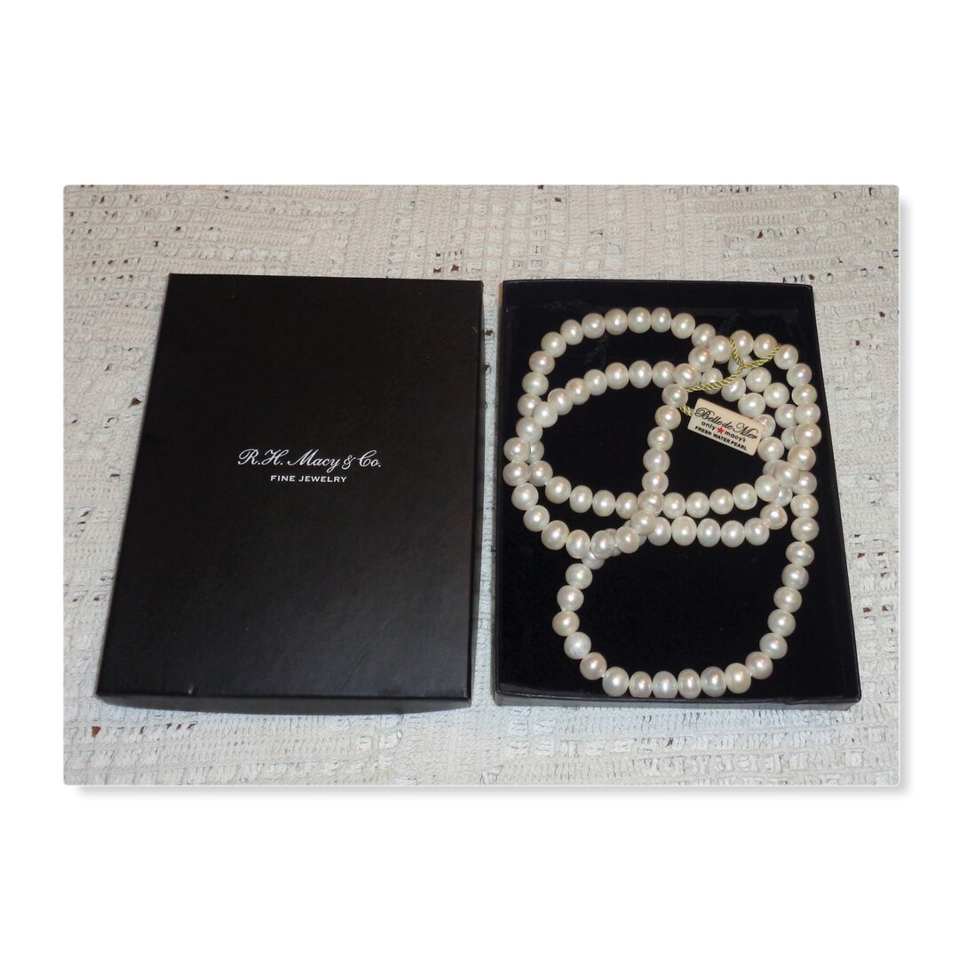 RH Macy Co Fine Jewelry Belle De Mer Fresh Water Pearl Etsy
