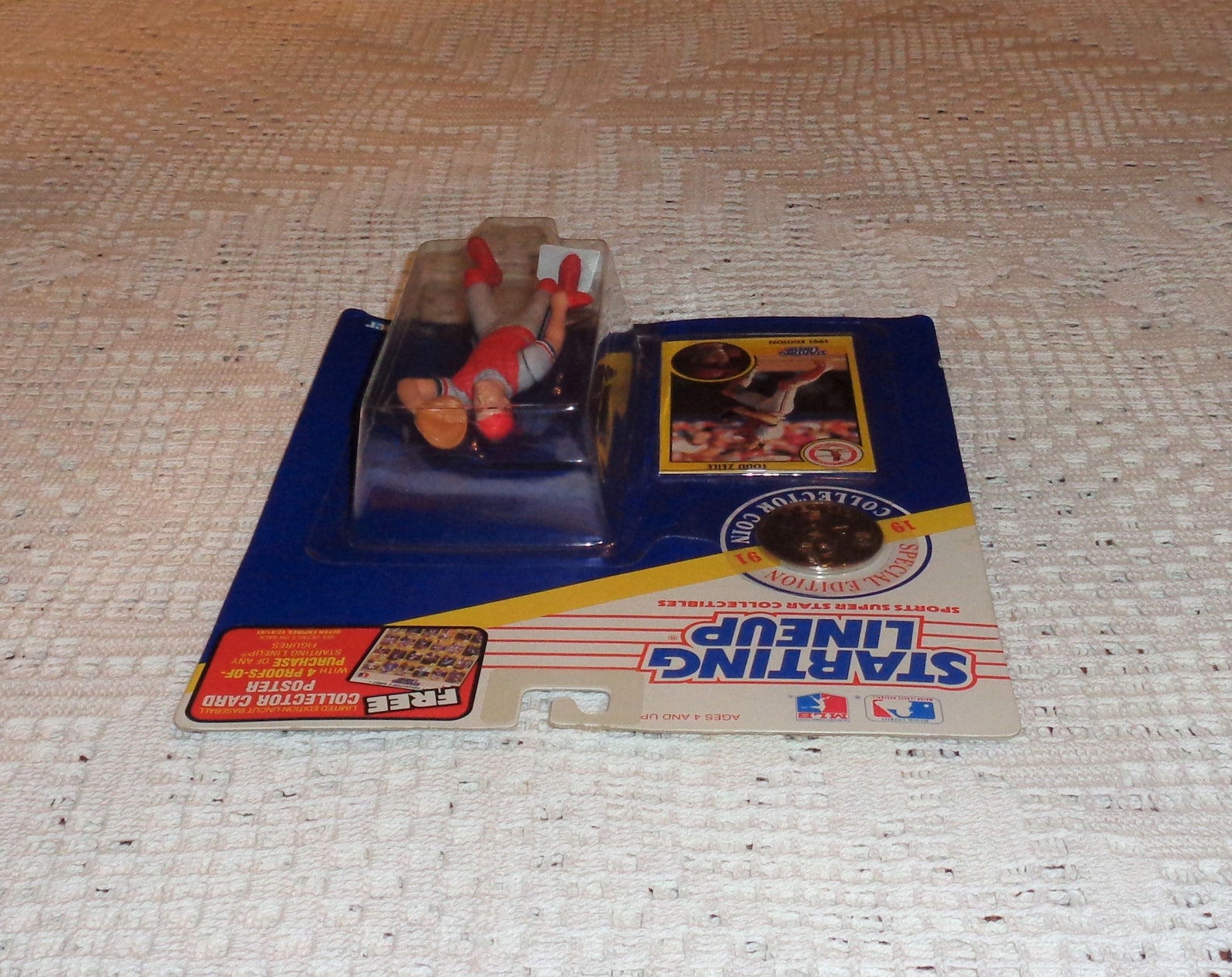 Sealed 1991 Starting Lineup Cardinals TODD ZEILE Baseball Etsy