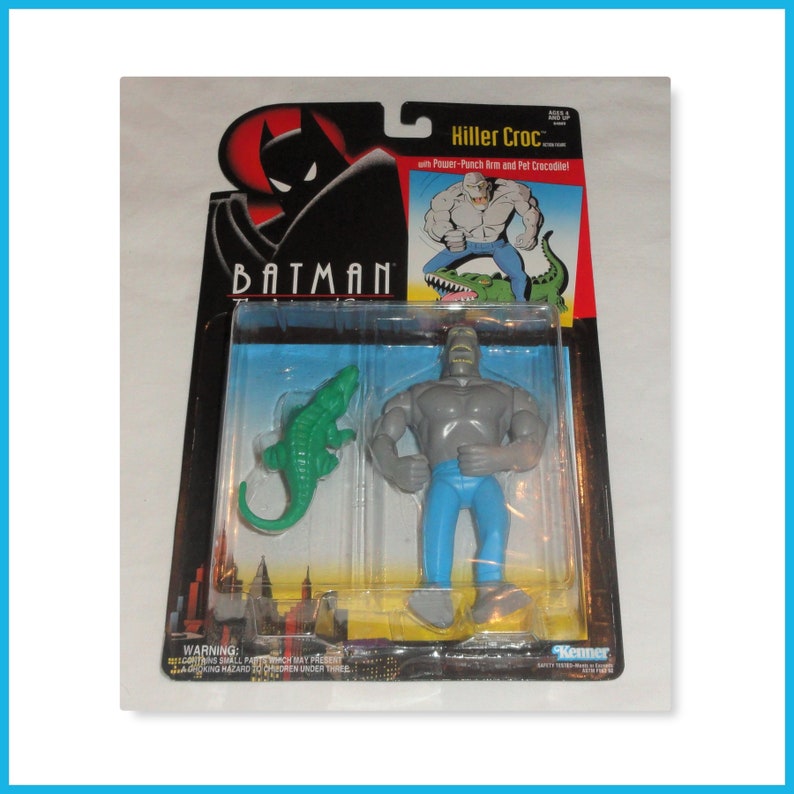 Kenner 1994 Batman Animated Series 5/" Killer Croc Figure Action