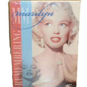 HTF Rare 2002 Remembering Marilyn 3 DVD Set Marilyn Monroe Sealed & Unopened