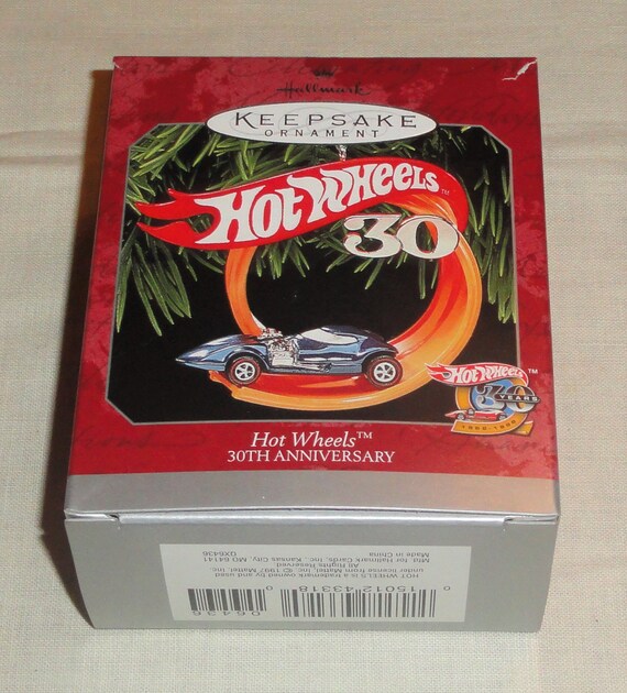 hallmark hot wheels ornament 2018