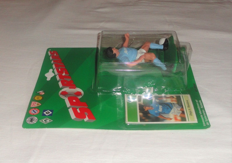 Unopened Sportstars DIEGO A MARADONA Soccer Sports Figure W Card Sealed