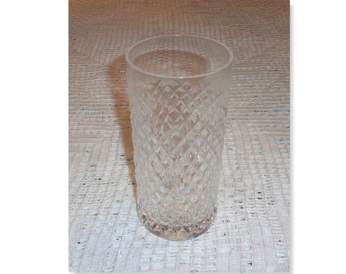 Signed Waterford Crystal Alana Pattern Highball Glass Etsy