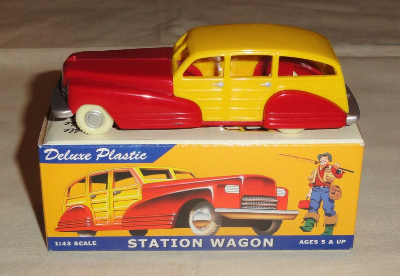 red and yellow play car