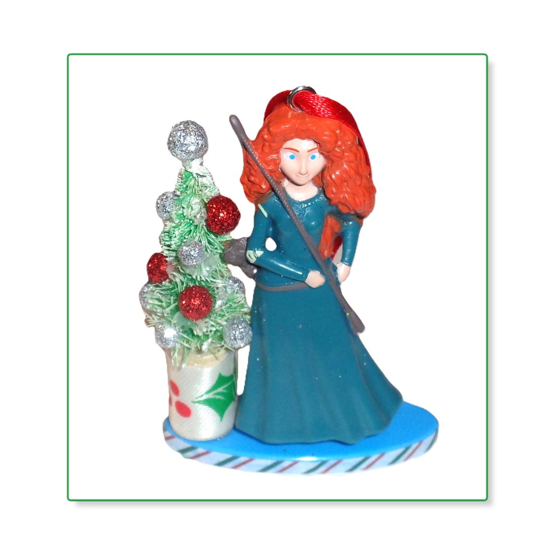 Merida Brave Tree Disney Pixar Brave Merida Mini Decorated Faux Ornaments Tree Custom ...