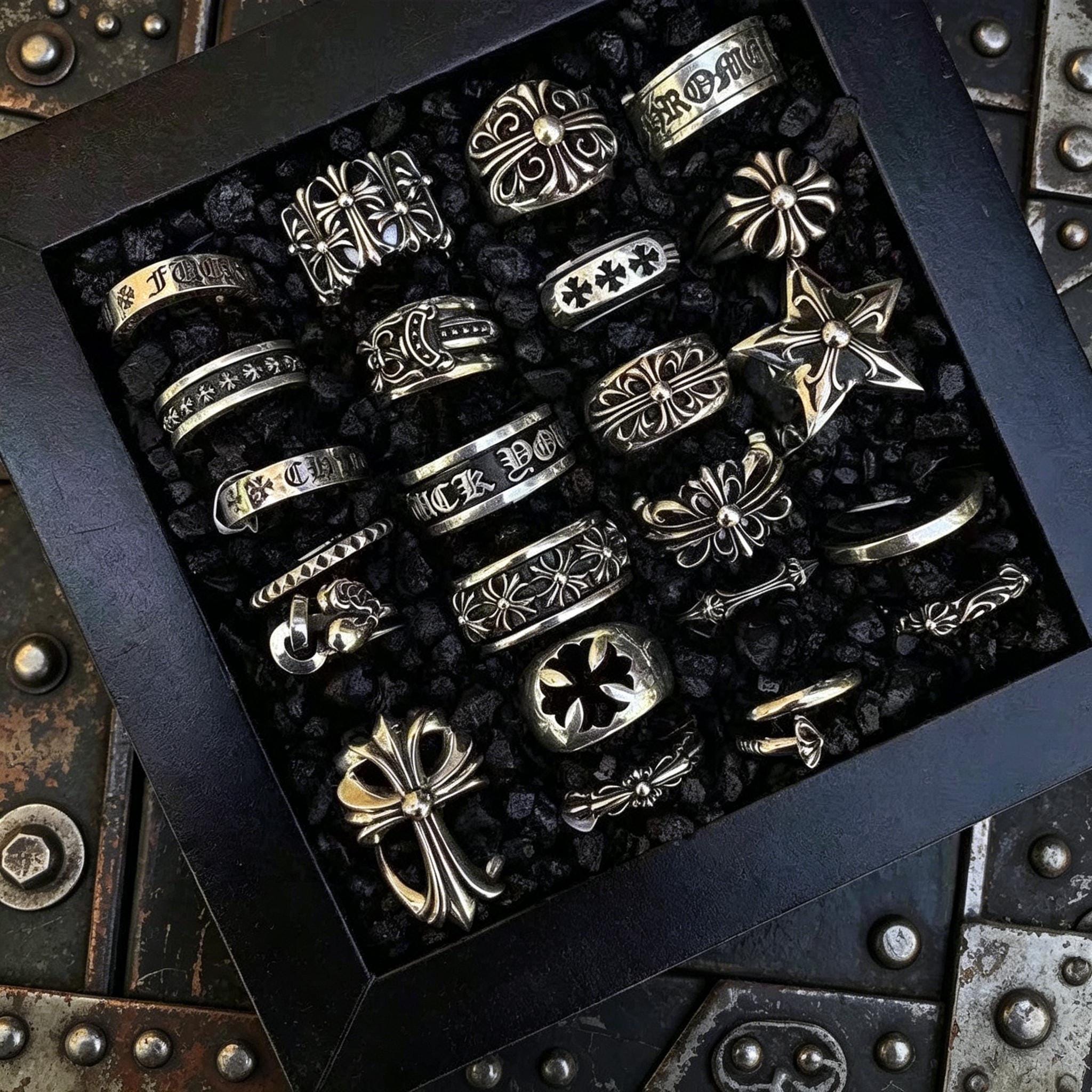 Chrome Hearts 花モチーフマーカー 925シルバー ゴルフ Chrome Hearts 花モチーフマーカー 925シルバー