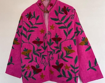 Quality Embroidery TNT Jacket Coat Handmade TNT Jackat gifts for her Trendy Outfit Ethic COAT Jacket