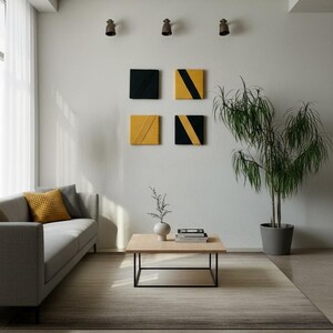 Handmade Cotton Thread Wall Art, Textured Fiber Hanging, Modern Minimalist Decor