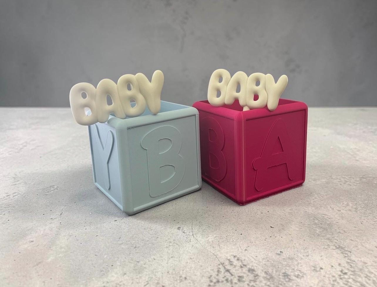 Baby Block Vase - Etsy