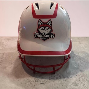Helm Logo Embleme: Baseball, Softball, Hockey | Travel Team Decals 3D Druck Moldable Team Logos