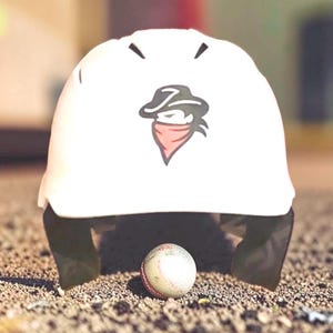 Custom 3D Printed Baseball Helmet Decals, Sports Team Logo, Personalized Graphics