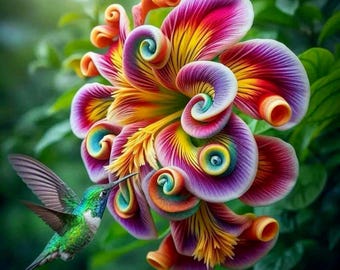 1000 Seeds Hummingbird Nectar Flowers | Non-GMO Flower Seeds for Bees & Butterflies | Garden Lovers