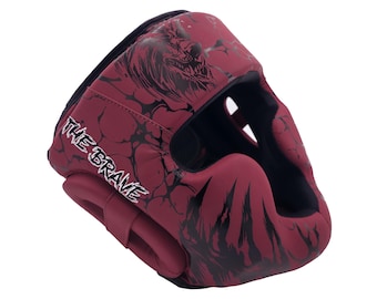 ORCA Boxing Head Guard Kickboxing, Grappling, MMA, Sparring, Training, Muay Thai, | Wolf Design