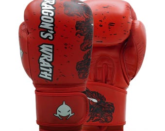 Dragon Boxhandschuhe Echtleder, MMA Kickbox- & Trainingshandschuhe