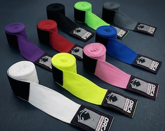 ORCA Box-Hand Wraps 175" MMA Muay Thai Wrist Wraps Cotton Training Bandagen