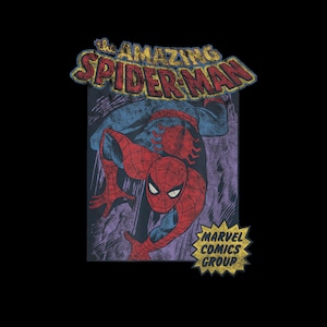 Spider-Man klassieke stripkunst – vintage superheld, png (digitale download)