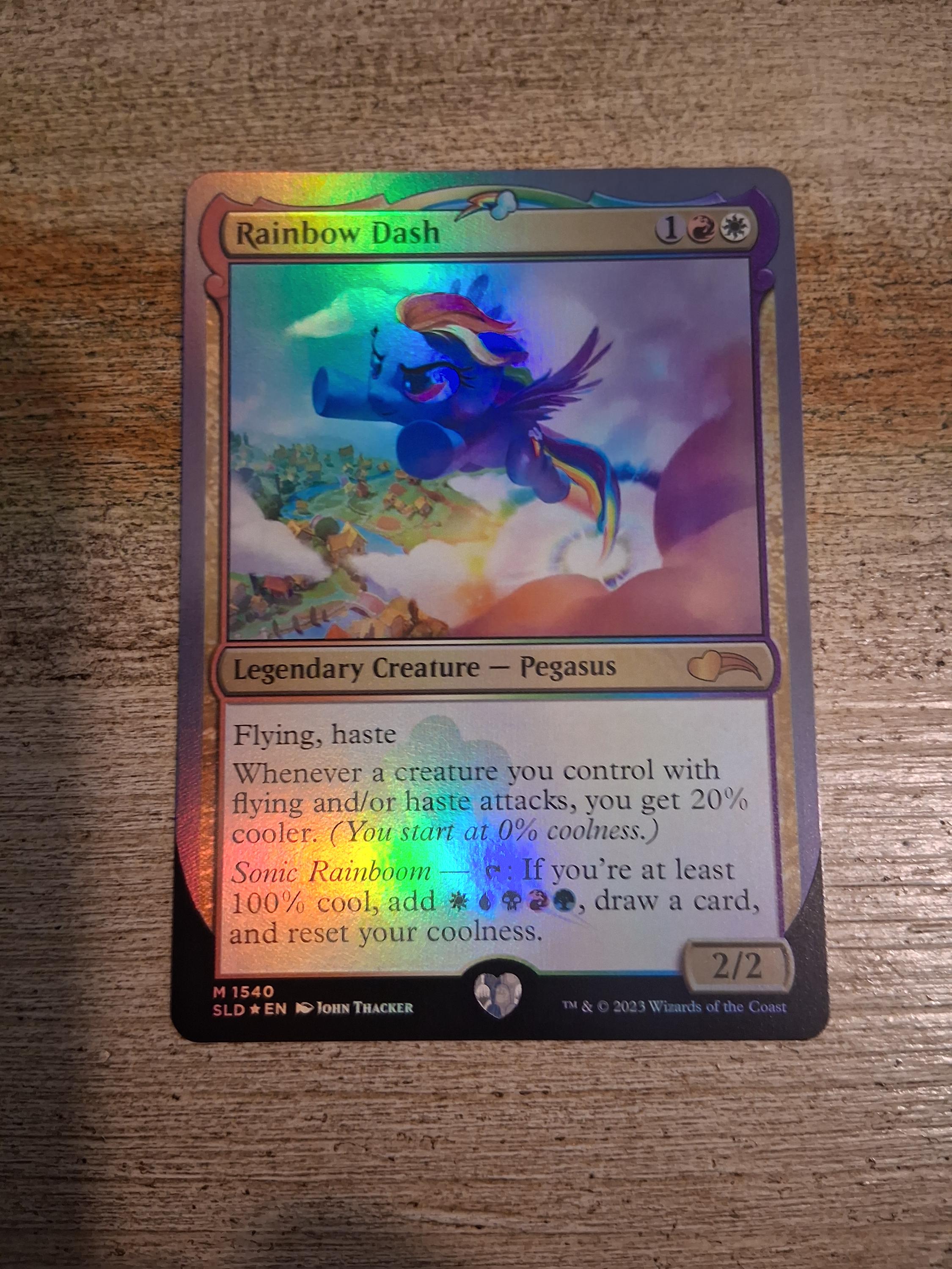 rainbow dash mtg card Rainbow Dash | Secret Lair