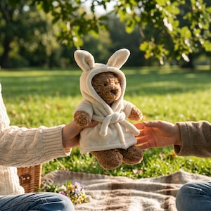 Bartholomew Bear Bathrobe Outfit Jellycat - Etsy