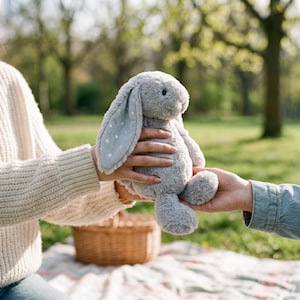 Stardust Bunny Jellycat - Etsy