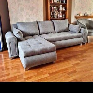 Aston Sofa - Universal Side Sofa Bed - Corner Sofa - Sofa Bed With Storage