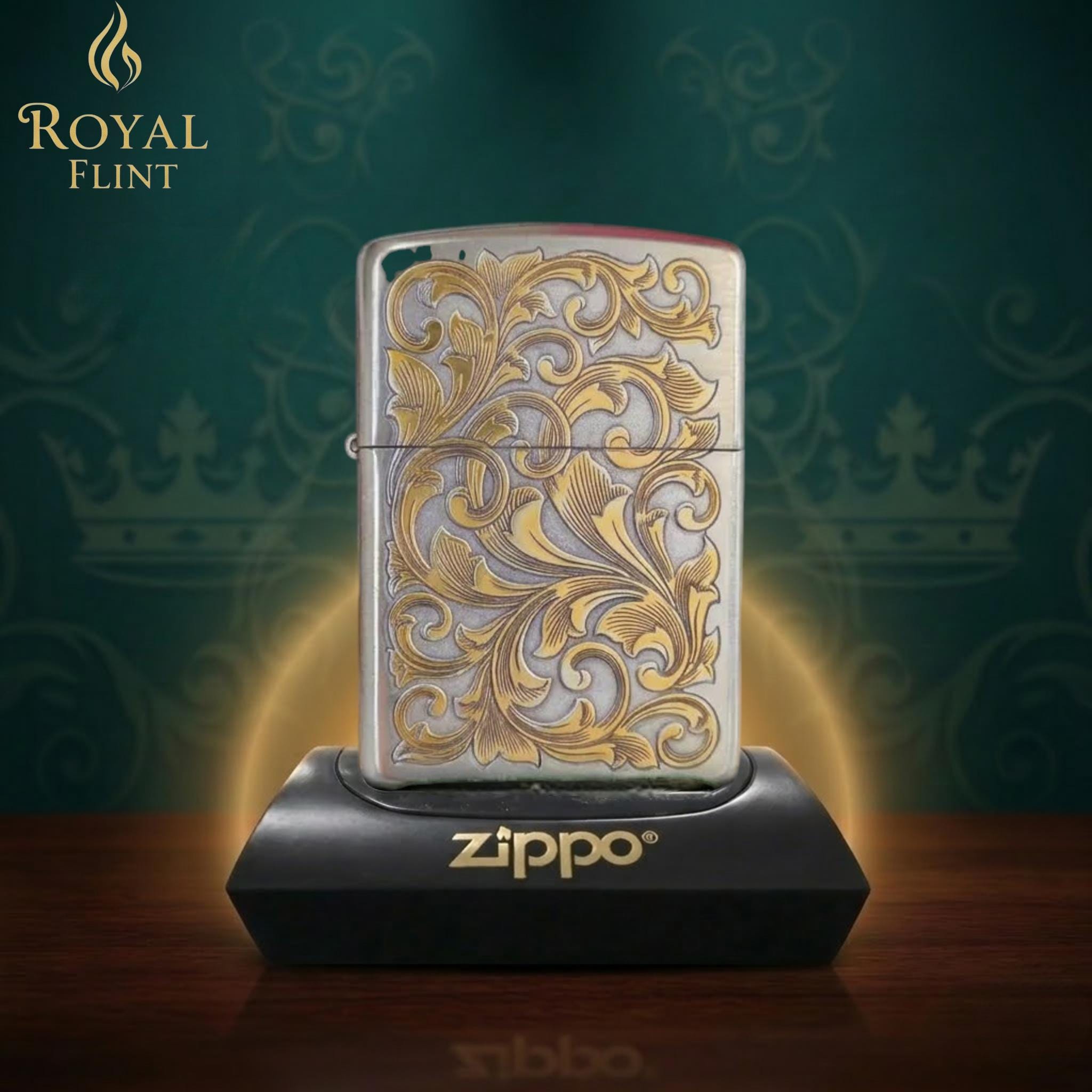 Vintage gold zippo - Etsy 日本