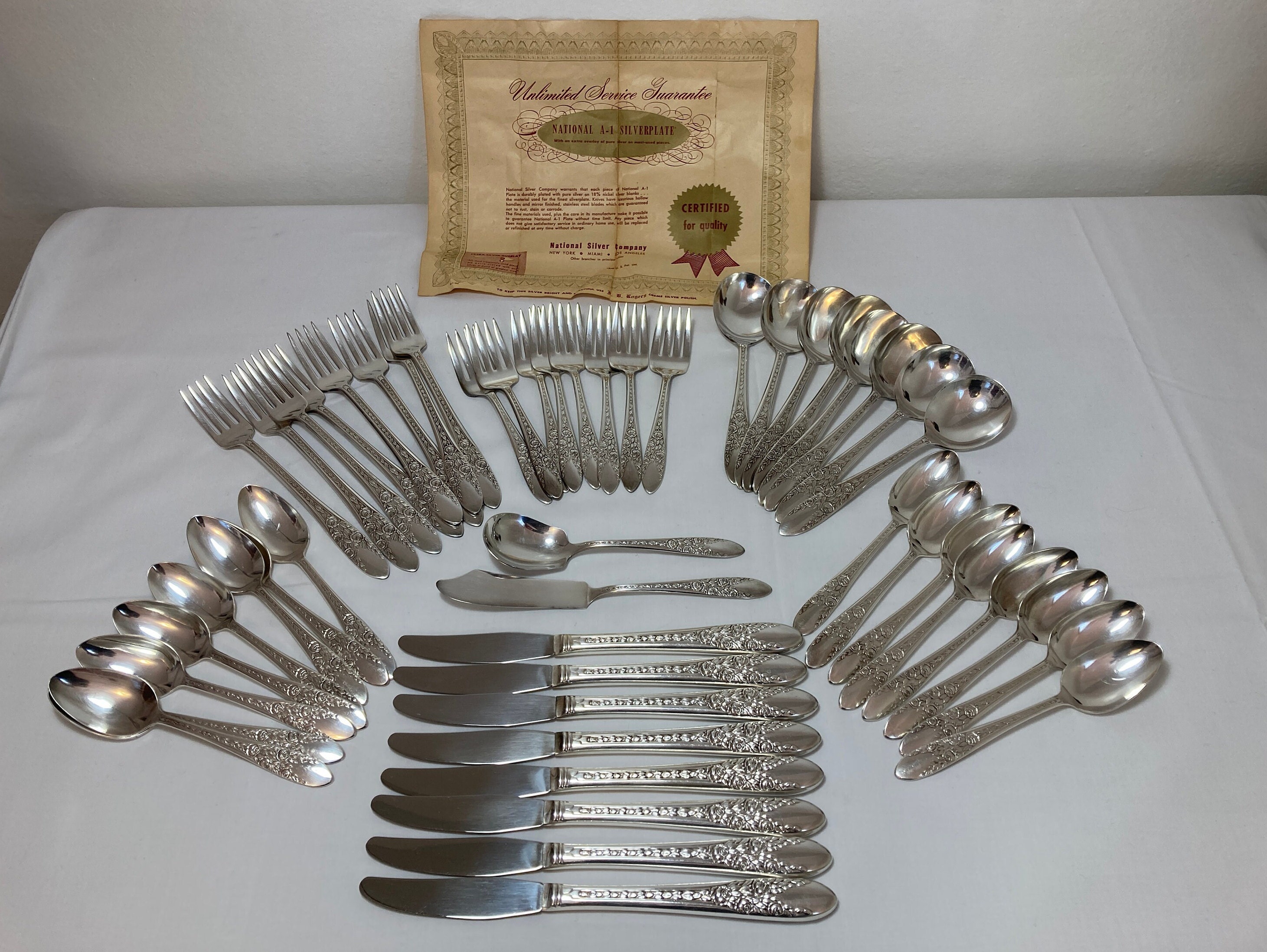 National silver shop co spoon