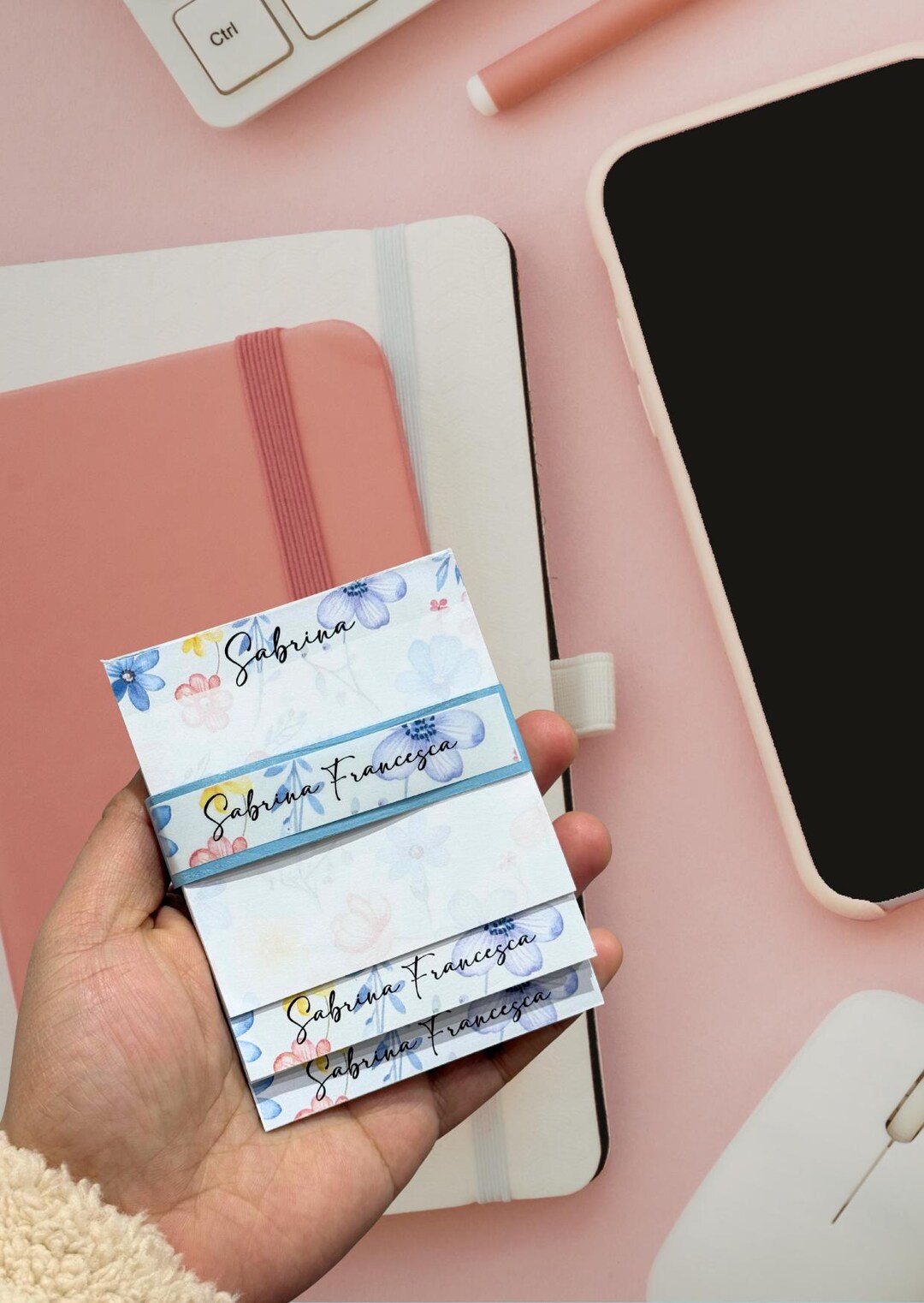 3-tier Notepad With Name - Etsy