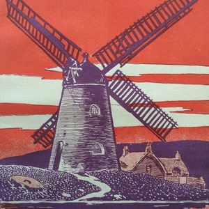 Antieke van 1900 Britse tijdschrift periodieke dagboek windmolen dekken 1909 zondag verhalen Beecham advertentie