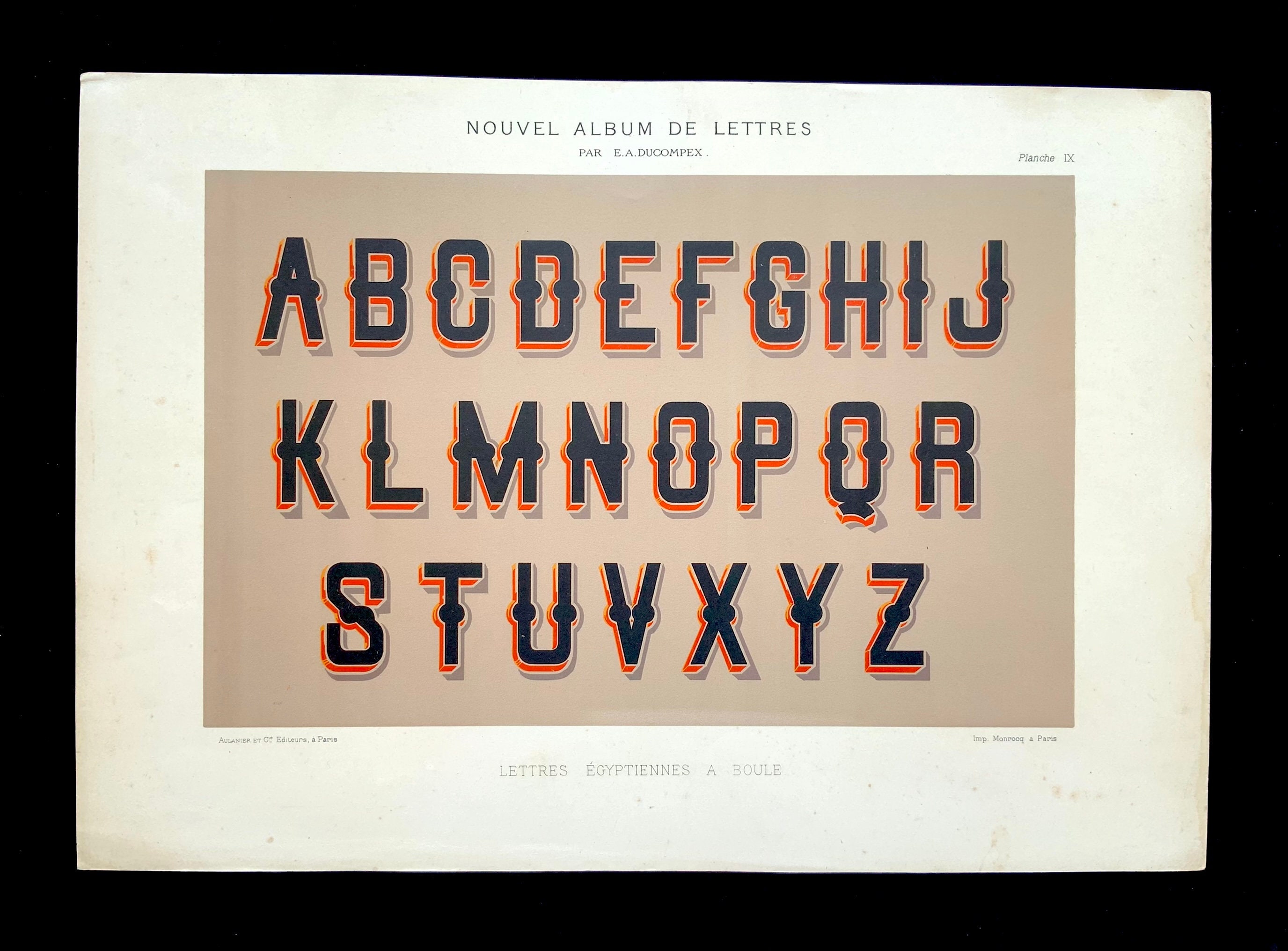 Lettre Ancienne - Veuve BADER & Cie, Typographie & Lithographie, Mulhouse 1902