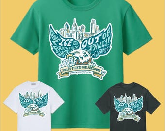 ICE OUT - Give Ice The Brotherly Shove Philly Shirt