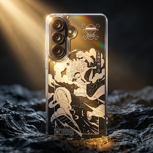 Anime-konst | Genomskinligt skal | iPhone och Samsung | Passar 13-17 Pro Max Air, S20 21 22 23 24 25 26 Plus Ultra | Presenter för animeälskare