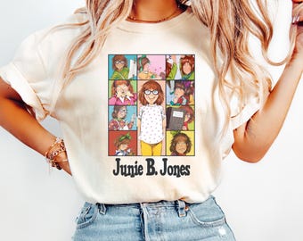 Comfort Colors®Junie B Jones Shirt, Back To School Tshirt, Teacher Gift Tee,Kids Shirt