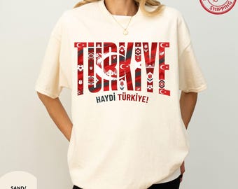 Turkiye Shirt, Football World Cup Tshirt, 2026 Game Day Tee,Haydi Turkiye