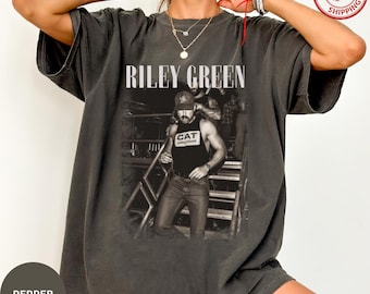 Comfort Colors® Riley Green Shirt, Country Music Lover Gift, Concert Tshirt