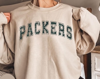 Packers Sweahirt, Football Day Tee, Game Day Tshirt,Green Bay Tshirt