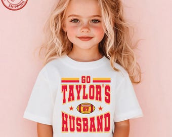 Go Taylors Husband Shirt, Kelce Tshirt, Kids Kansas City Shirt, Fan Outfit
