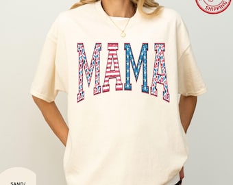 4th Of July Mama Shirt, USA Flag Tee, 250th Years Tee