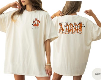 Comfort Colors® Funny Tiger Shirt, Golf Club Tshirt, Graphic Tshirt