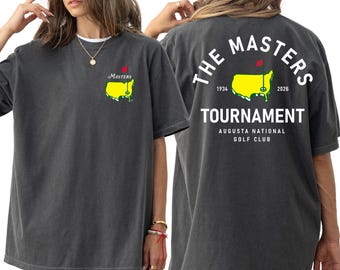Comfort Colors®2026 Masters Augusta Golf Shirt Vintage Golf Fan Tee, Classic Golfer Gift Apparel